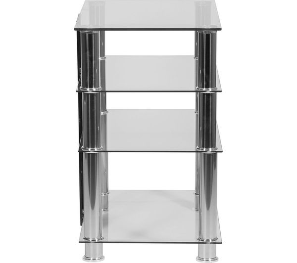 MMT LHFCH650 600 mm Hi-Fi Stand - Clear