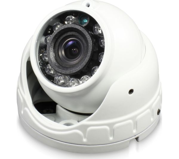 SWANN PRO-1080FLD Mini Dome IR 1080p Full HD CCTV Camera, Black