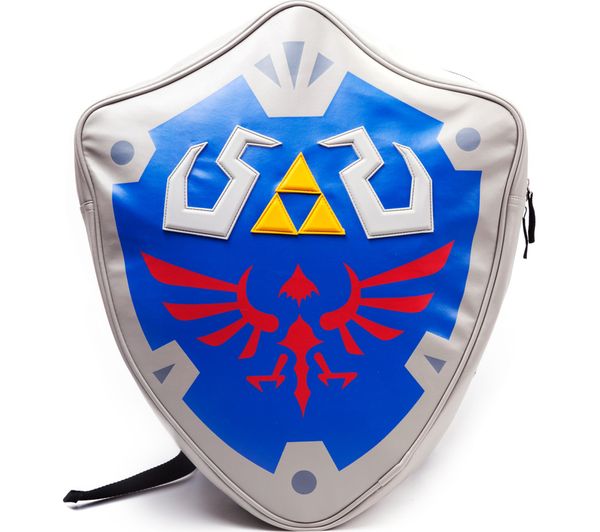 NINTENDO Zelda Skyward Sword Hylian Shield Backpack - Blue, Blue