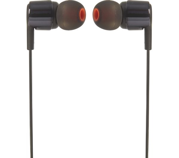 JBL T210 Headphones - Black, Black