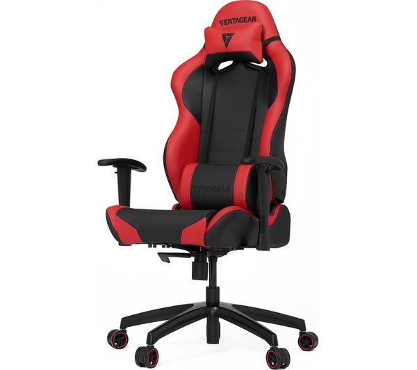 VERTAGEAR S-Line SL2000 Gaming Chair - Black & Red, Black