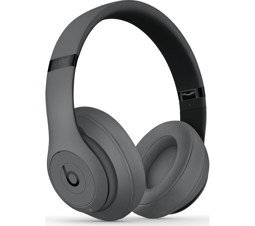 BEATS Studio 3 Wireless Bluetooth Noise-Cancelling Headphones - Grey, Grey