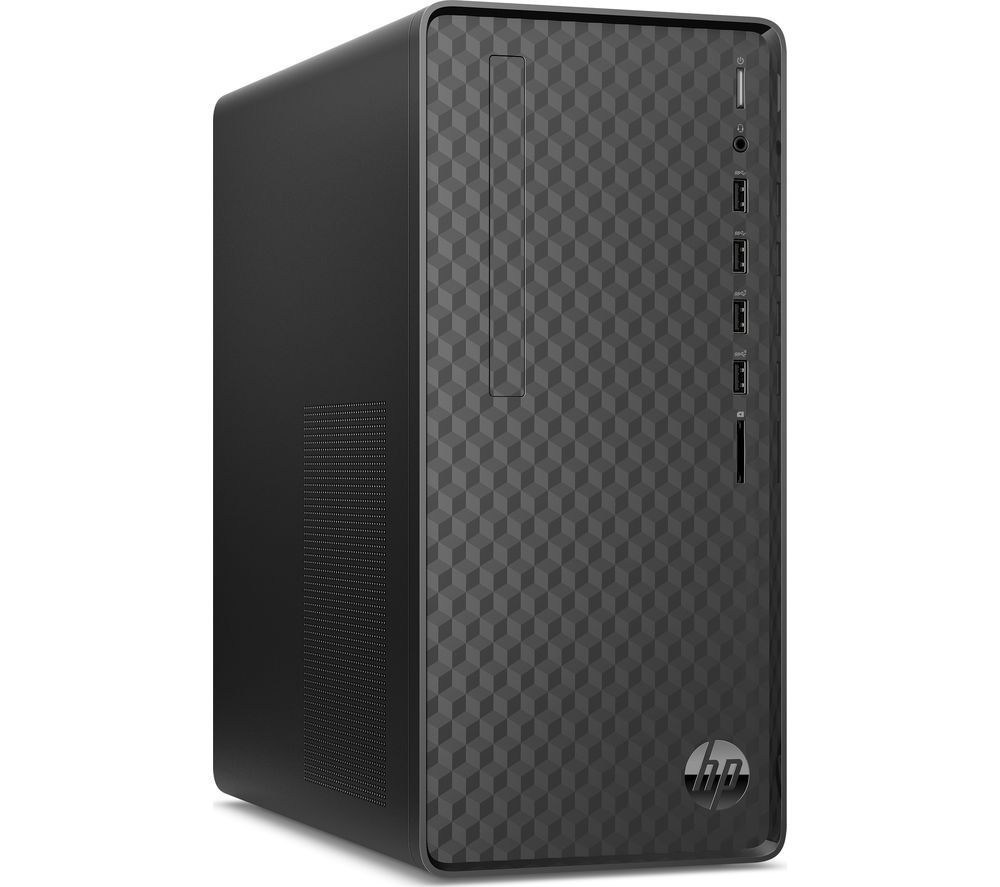 HP M01-F0027na Desktop PC - AMD Ryzen 5, 1 TB HDD & 256 GB SSD, Black, Black