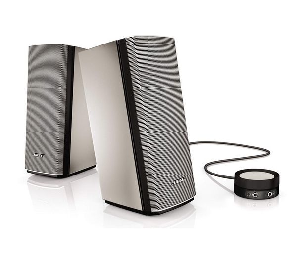 BOSE Companion 20 2.0 PC Speakers - Silver, Silver