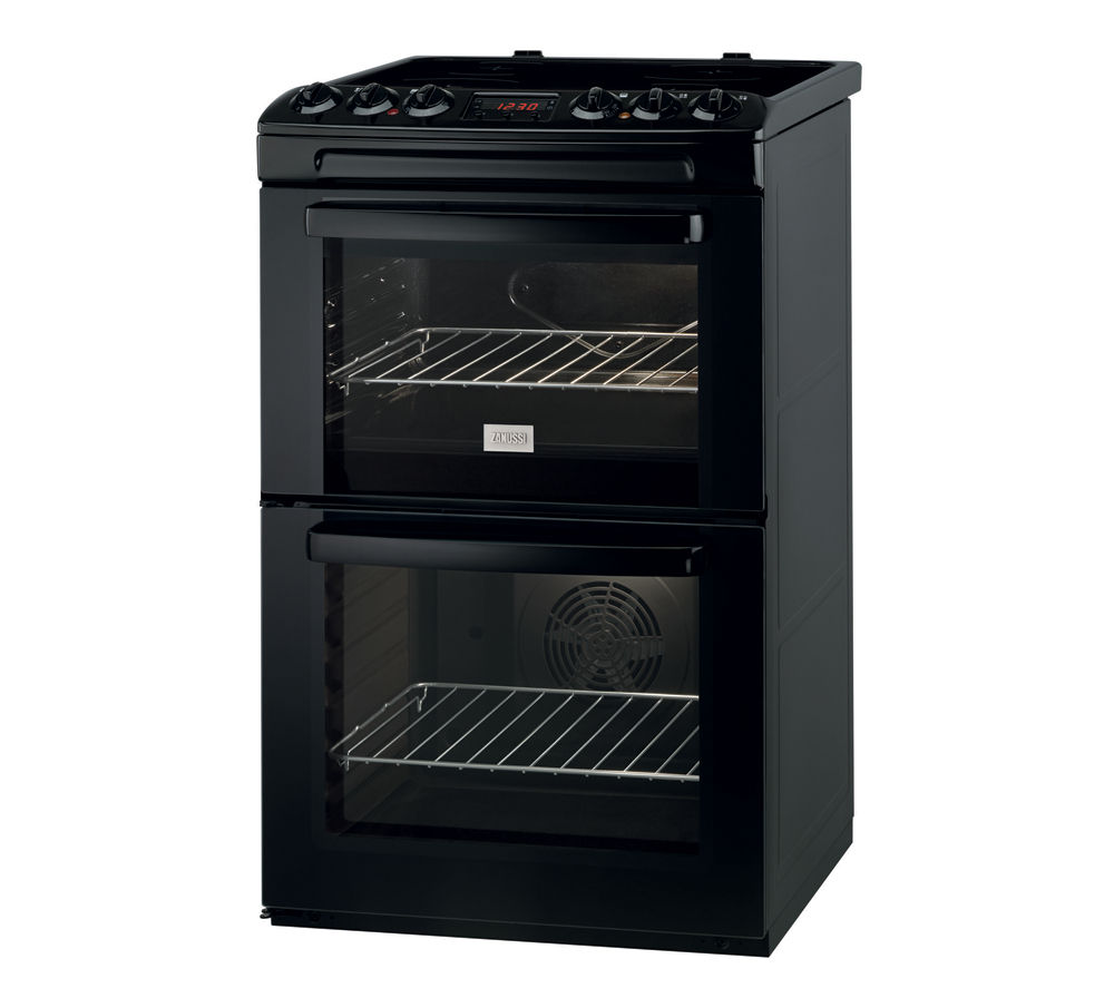 ZANUSSI ZCV550MNC Electric Cooker - Black, Black