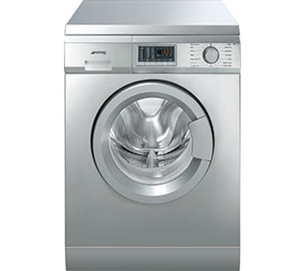 SMEG Washer Dryer WDF147X  - Stainless Steel, Stainless Steel