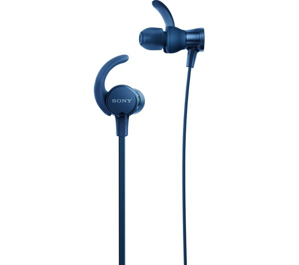 SONY EXTRA BASS Sports MDR-XB510AS Headphones - Blue, Blue