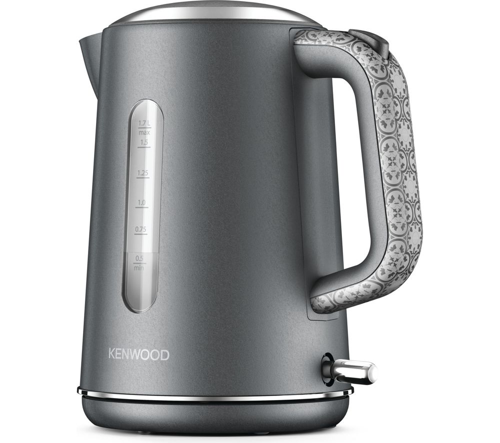 The Abbey Collection TJ05GY Jug Kettle - Grey, Grey