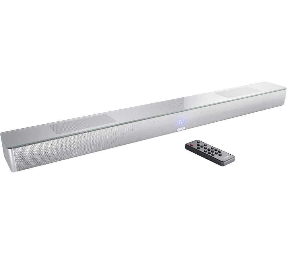 CANTON Smart Soundbar 10 3.0 All-in-One Sound Bar with Dolby Atmos - White, White
