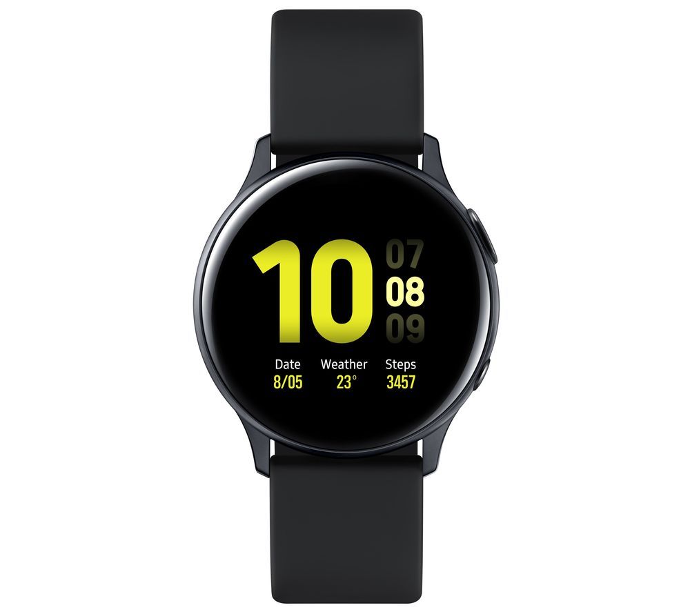 SAMSUNG Galaxy Watch Active2 4G - Aqua Black, Aluminium, 40 mm, Aqua