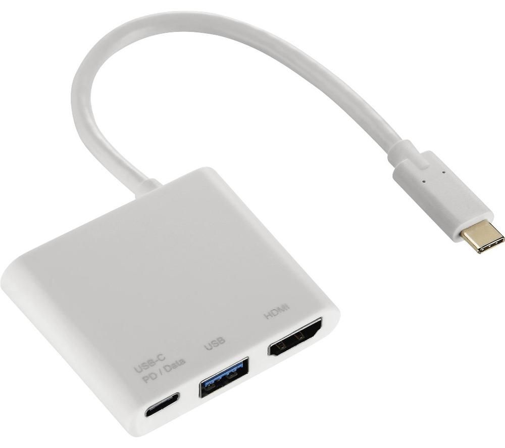 HAMA 00135728 3-port USB-C Connection Hub