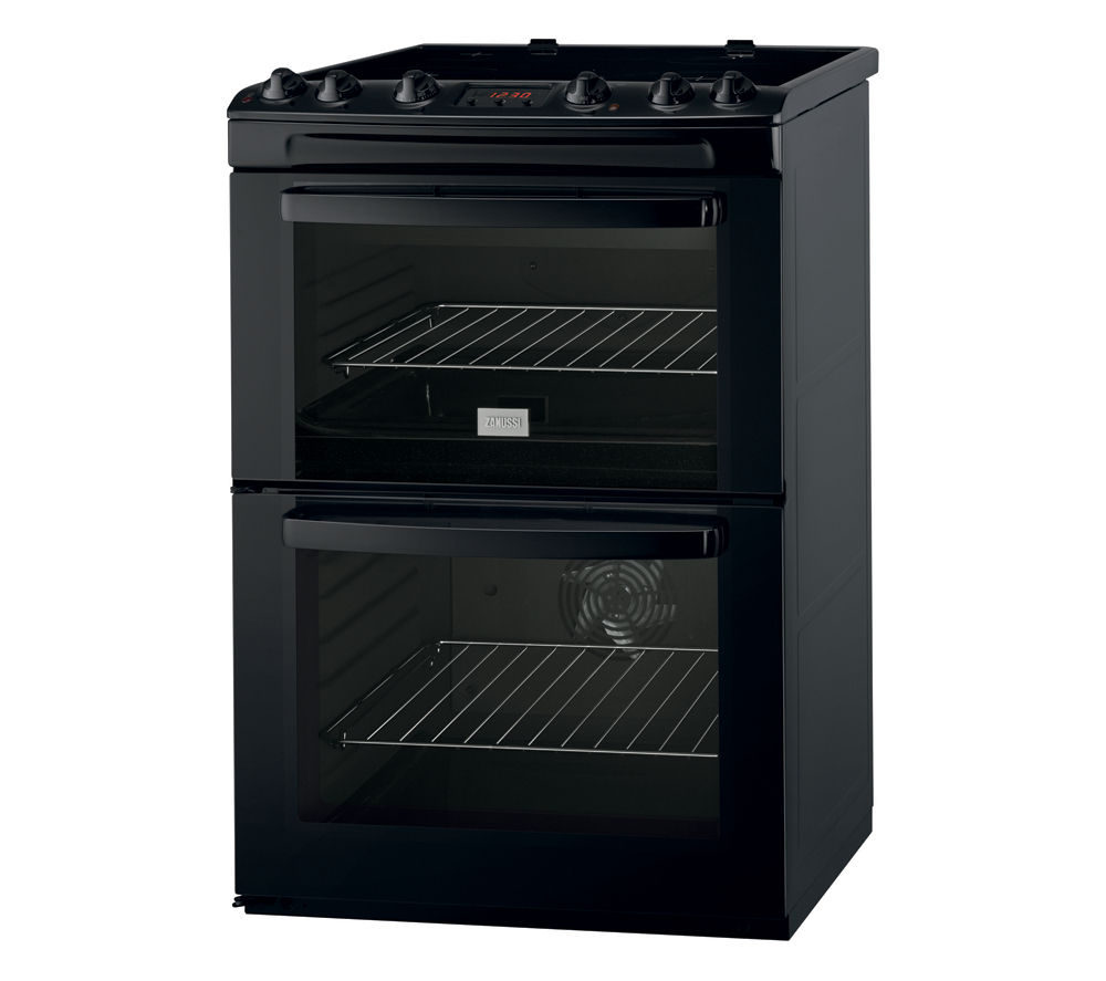 ZANUSSI ZCV665MN Electric Cooker - Black, Black