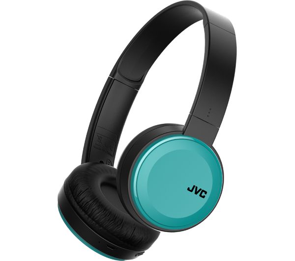 JVC HA-S30BT-A-E Wireless Bluetooth Headphones - Teal, Teal