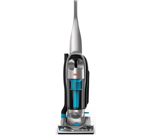 VAX Power Compact UCNBPCP1 Upright Bagless Vacuum Cleaner - Grey & Blue, Grey