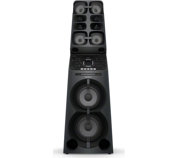 SONY High Power MHC-V90DW Smart Sound Megasound Party Speaker - Black, Black