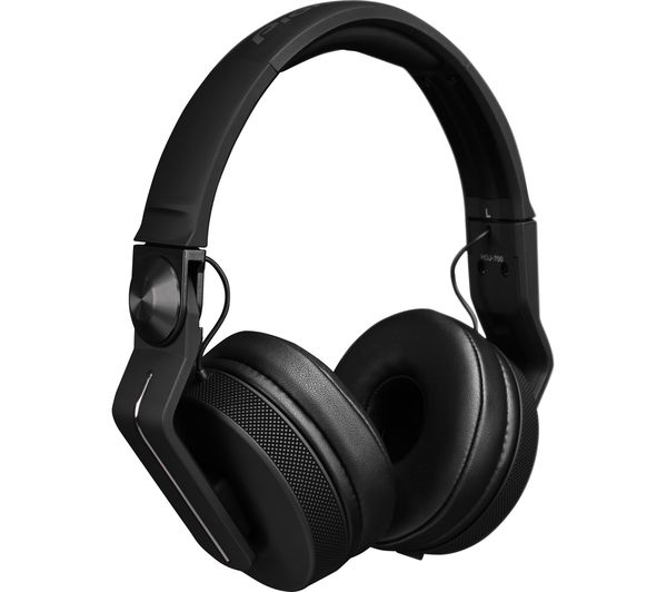 PIONEER HDJ-700-K Headphones - Black, Black
