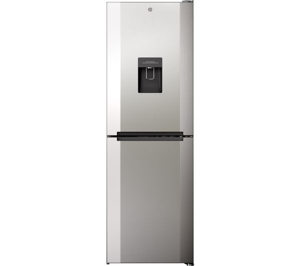 HOOVER HMNB 6182X5WDK 50/50 Fridge Freezer - Stainless Steel, Stainless Steel