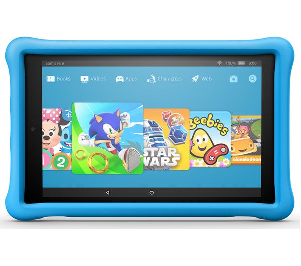 AMAZON Fire HD 10 Kids Edition Tablet (2018) - 32 GB, Blue, Blue