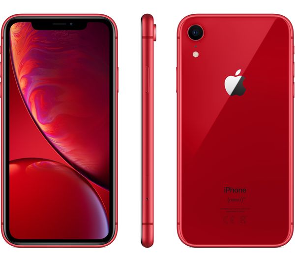APPLE iPhone XR - 64 GB, Red, Red