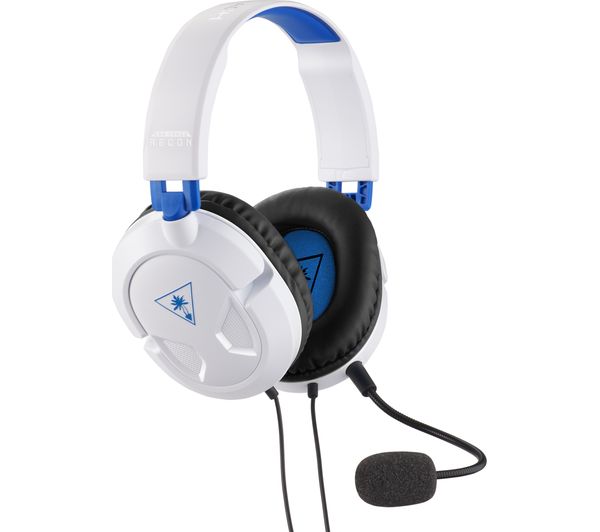 TURTLE BEACH Ear Force Recon 50P Gaming Headset - White & Blue, White