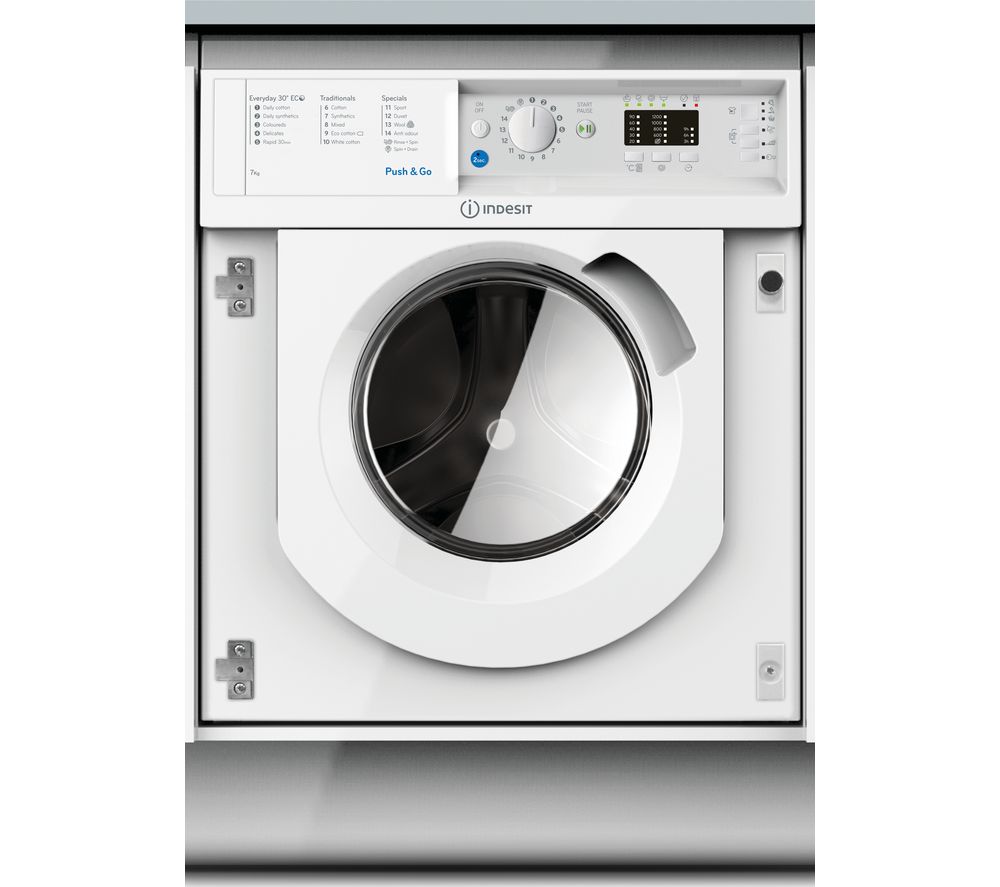 INDESIT BI WMIL 71252 UK Integrated 7 kg 1200 Spin Washing Machine