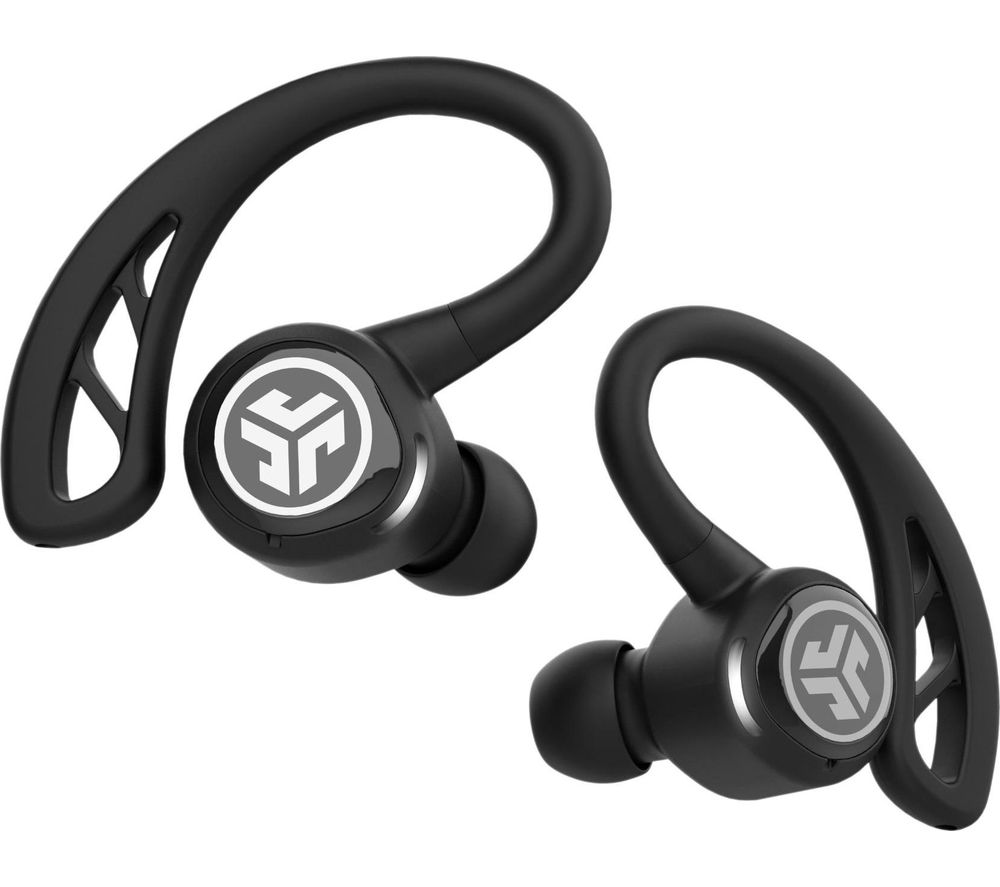 JLAB JBuds Epic Air Elite Wireless Bluetooth Sports Earphones - Black, Black