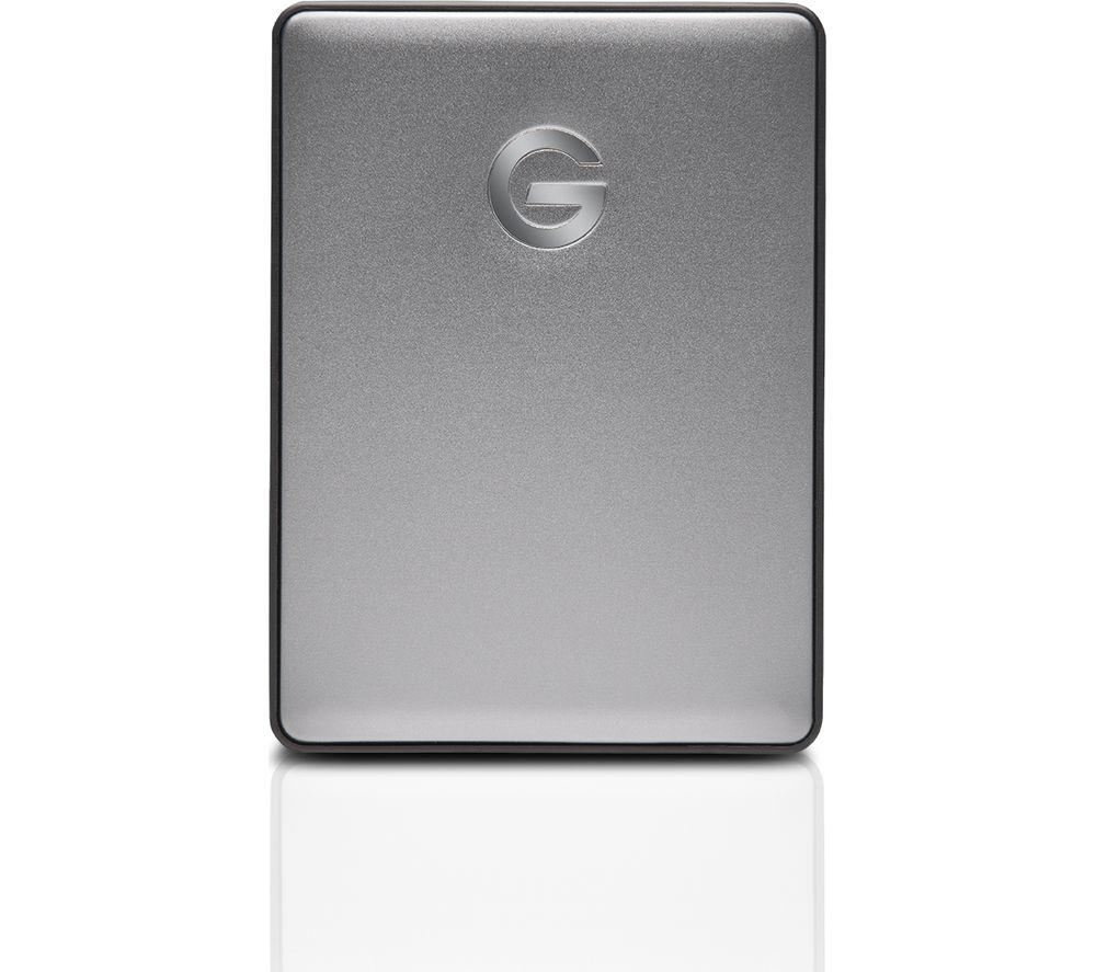G-TECHNOLOGY G-DRIVE Mobile Portable Hard Drive - 1 TB, Space Grey, Grey