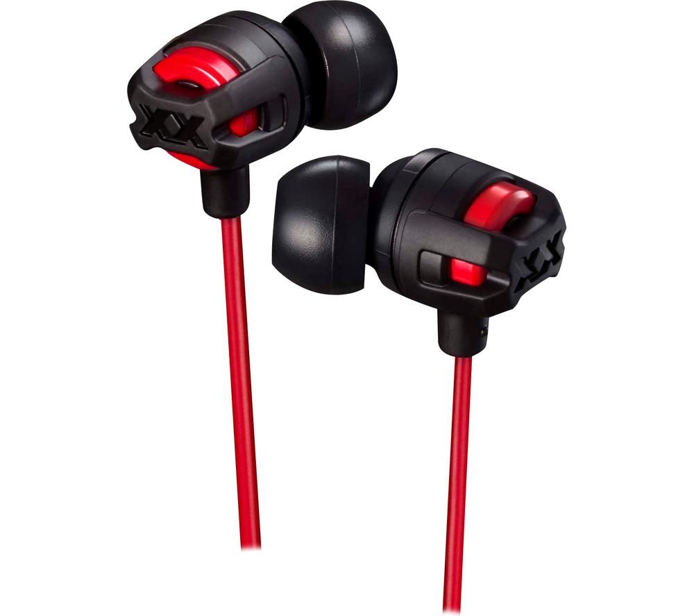 JVC XTREME XPLOSIVES HA-FX103M Earphones - Red, Red