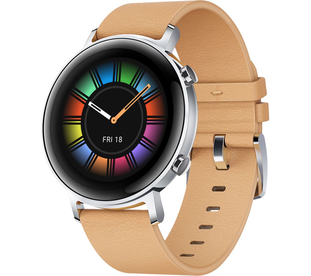 HUAWEI Watch GT 2 - Gravel, 42 mm, Brown