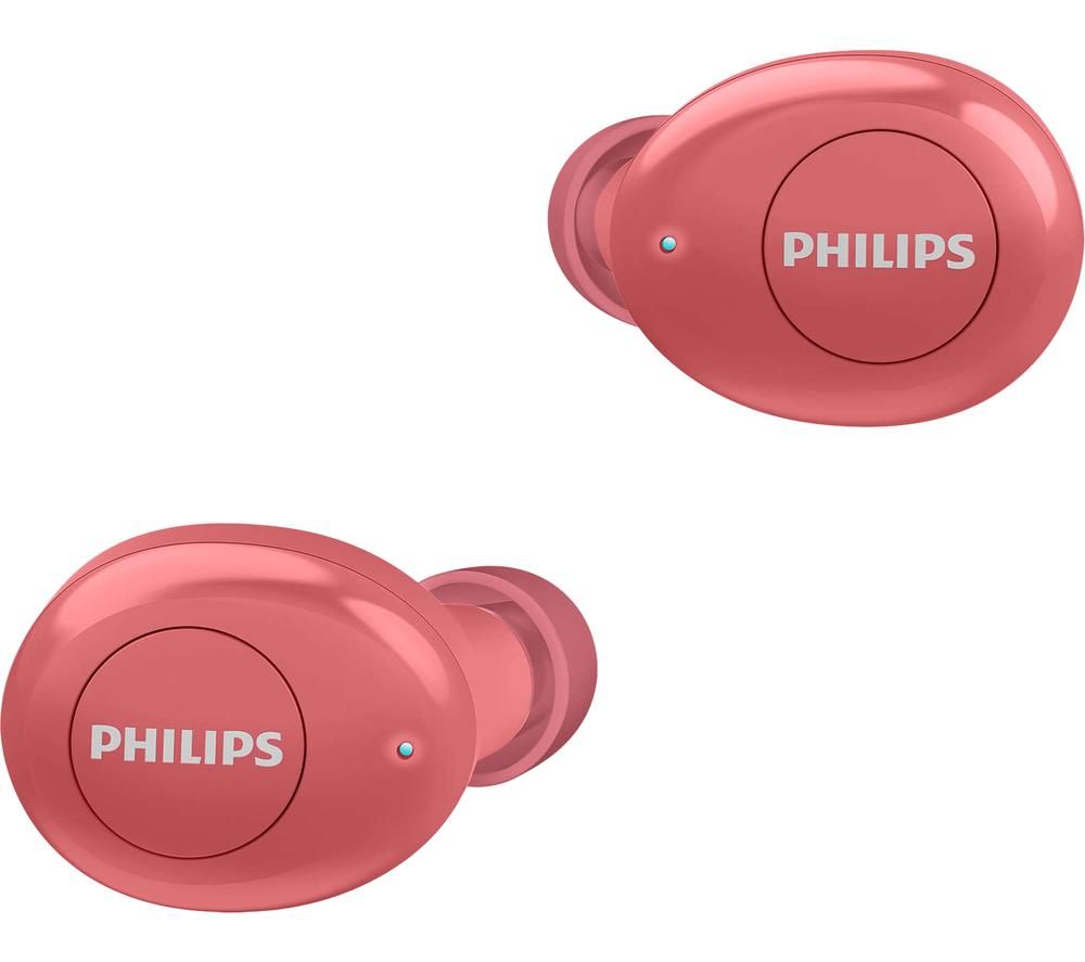 PHILIPS TAT2205RD/00 Wireless Bluetooth Earphones - Red, Red