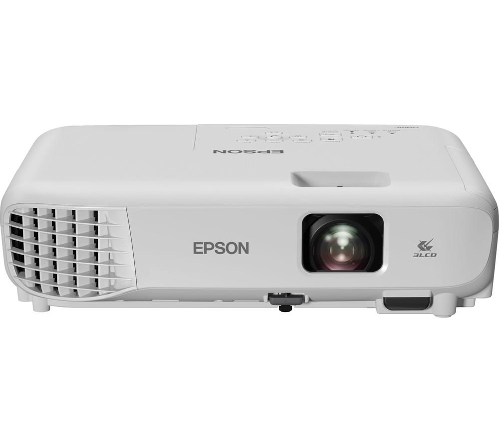 EPSON EB-E01 HD Ready Office Projector, White
