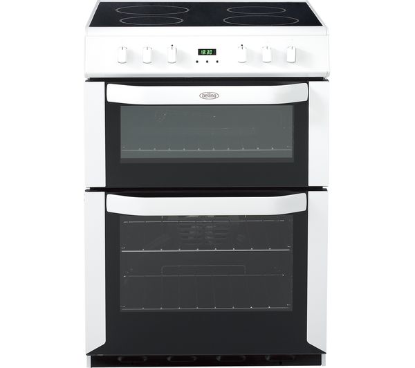 BELLING FSE60DOP 60 cm Electric Ceramic Cooker - White, White