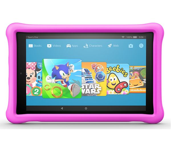 AMAZON Fire HD 10 Kids Edition Tablet (2018) - 32 GB, Pink, Pink