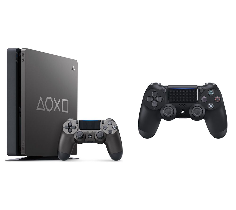 SONY PlayStation 4: Days of Play Edition & DualShock 4 V2 Wireless Controller Bundle - 1 TB