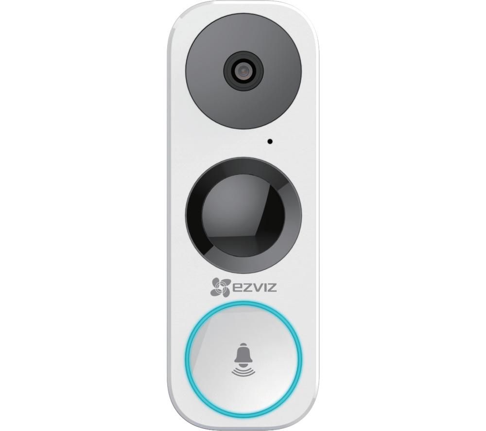 EZVIZ DB1 QXGA 1536p WiFi Video Doorbell - White, White