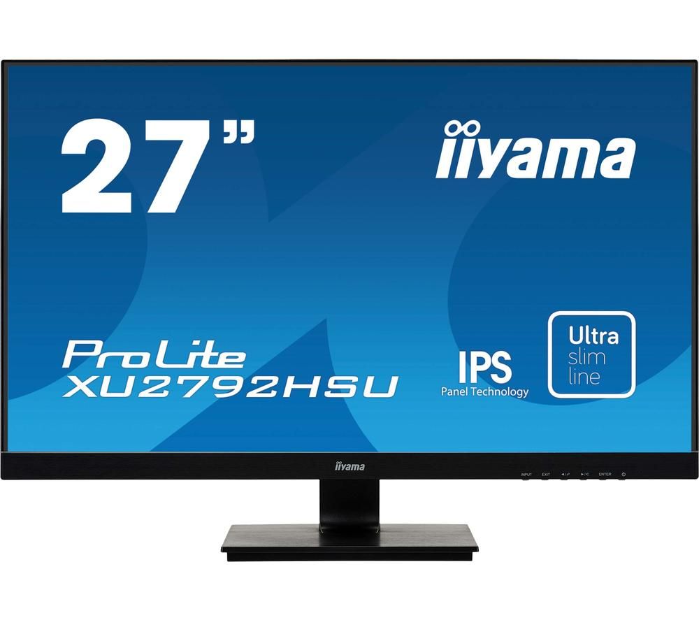 IIYAMA ProLite XU2792HSU-B1 27" Full HD LCD Monitor - Black, Black