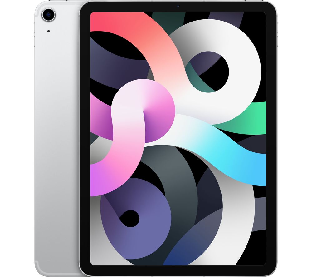 APPLE 10.9" iPad Air Cellular (2020) - 64 GB, Silver, Silver