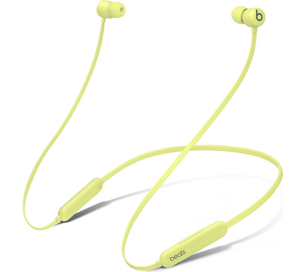 BEATS Flex Wireless Bluetooth Earphones - Citrus Yellow, Yellow