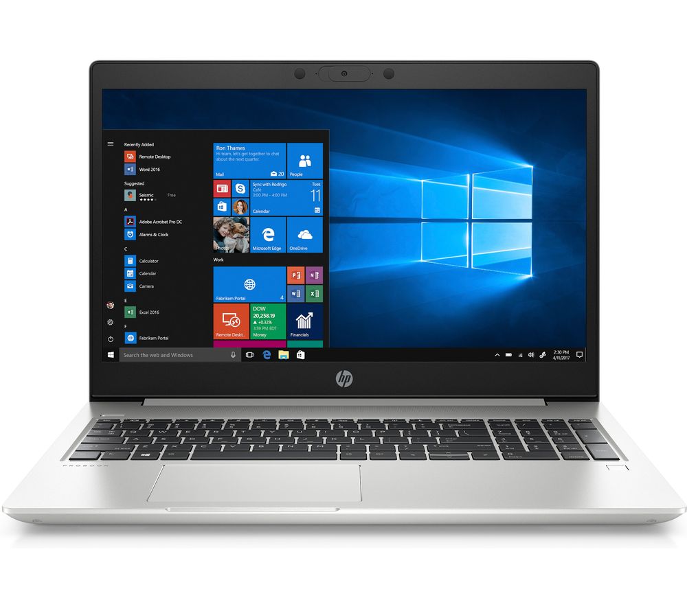 HP ProBook 455 G7 15.6" Laptop - AMD Ryzen 5, 256 GB SSD, Silver, Silver