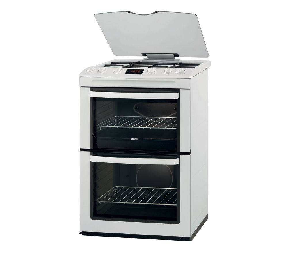 ZANUSSI ZCG660GWC LPG Gas Cooker - White, White