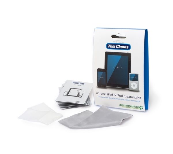 THIS CLEANS iPhone, iPad & iPod Antibacterial Cleaning Kit