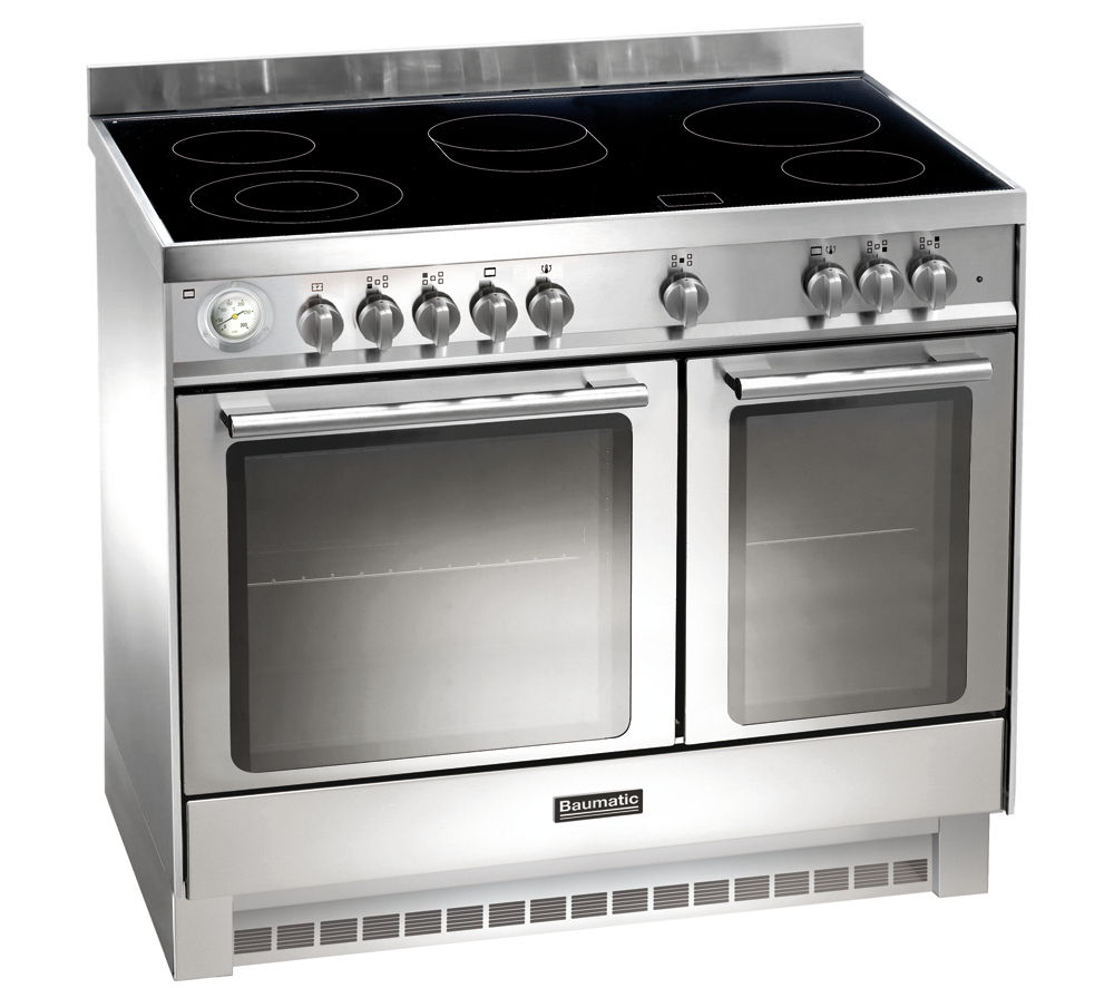 BAUMATIC BCE925SS Electric Ceramic Range Cooker - Stainless Steel, Stainless Steel