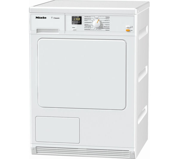 Miele Tumble Dryer TDA140C Condenser  - White, White