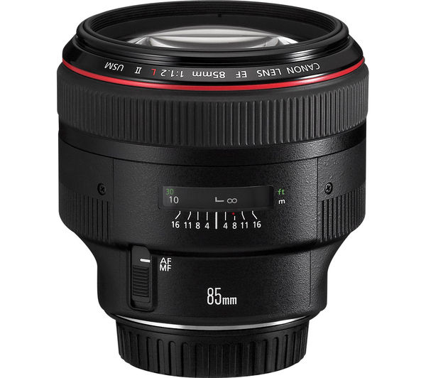 CANON EF 85 mm f/1.2 L USM II Standard Prime Lens