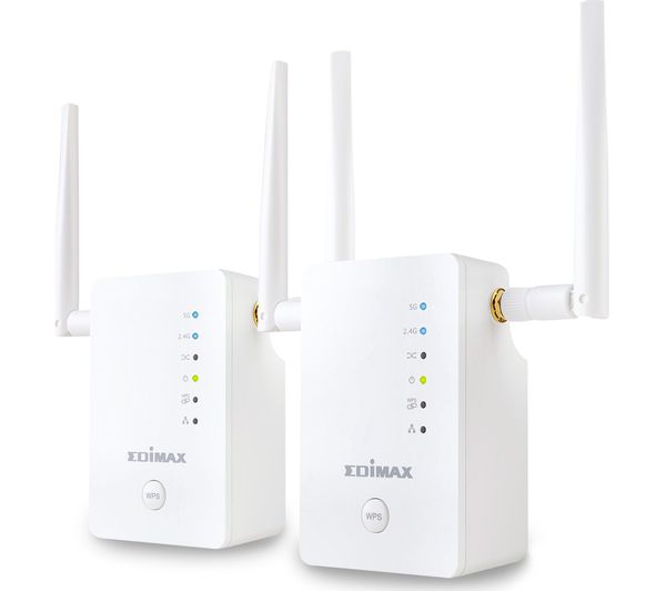 EDIMAX Gemini RE11 WiFi Range Extender - Twin Pack