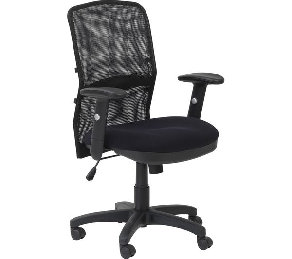 ALPHASON Dakota Tilting Operator Chair - Black, Black