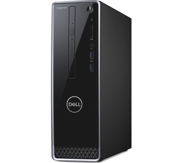 DELL Inspiron 3470 Intel® Core i3 Desktop PC - 1 TB, Grey, Grey