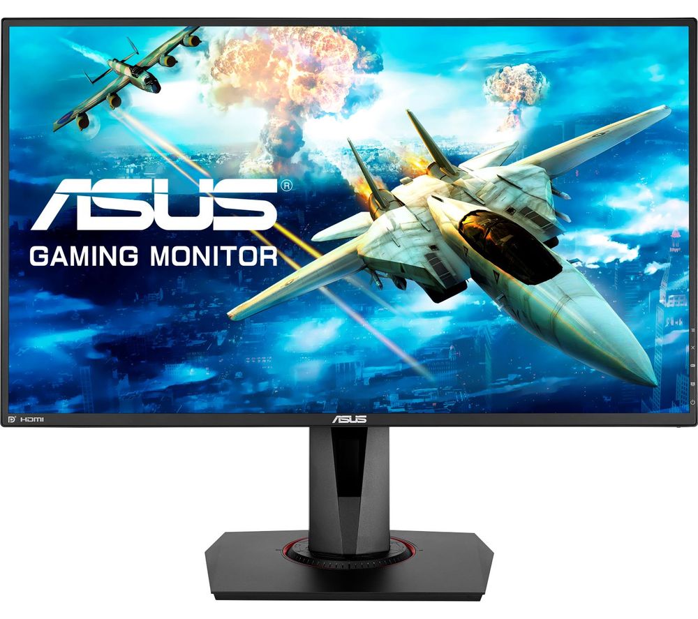 ASUS VG278QR Full HD 27" LED Gaming Monitor - Black, Black
