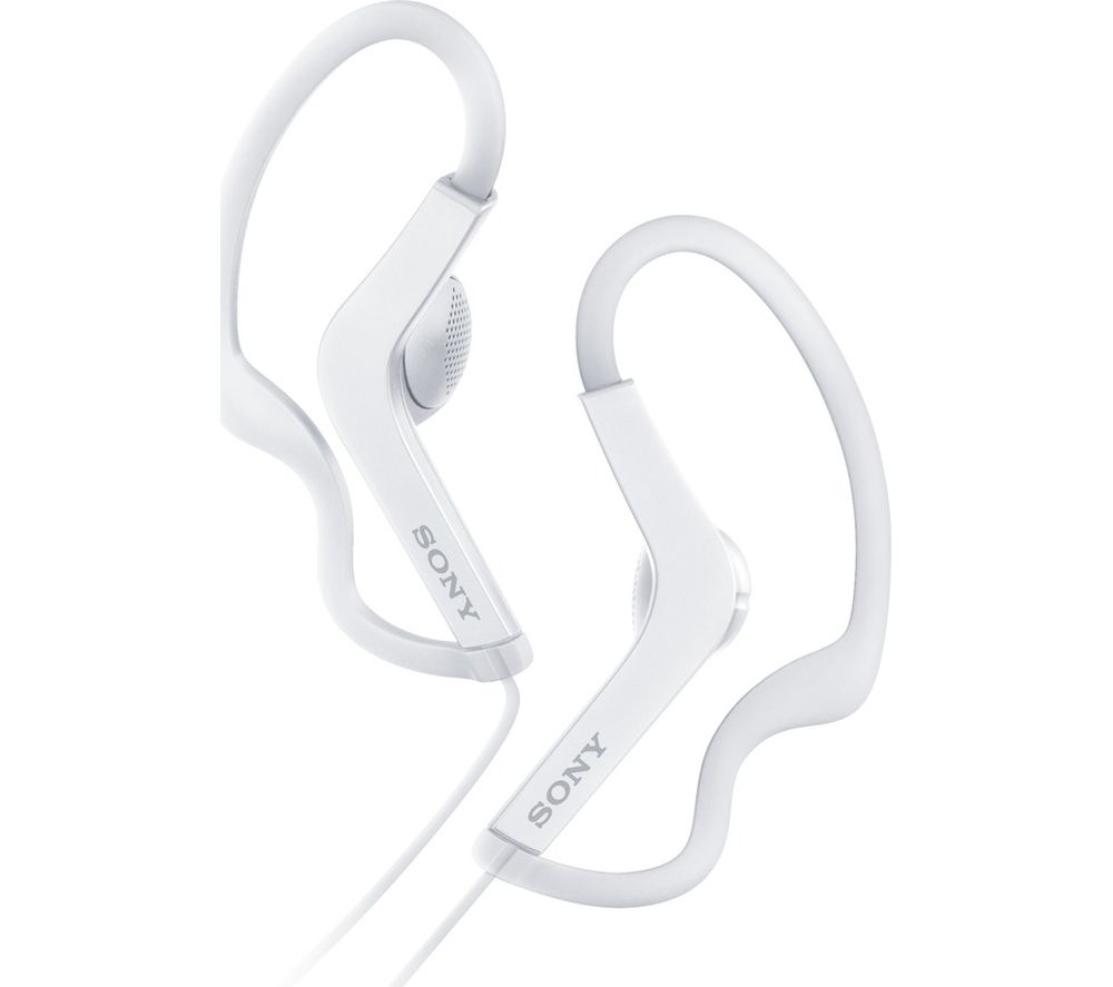 SONY MDR-AS210AP Sports Earphones - White, White