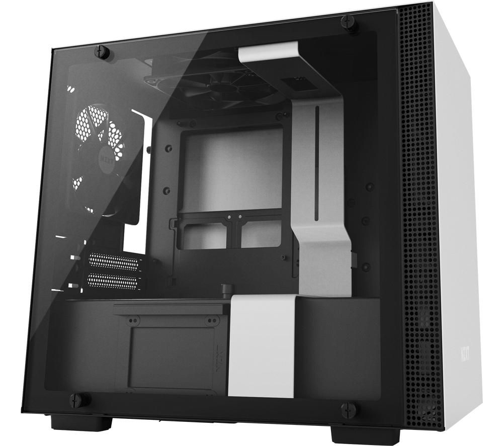 H200 Mini-ITX Mid-Tower PC Case - White, White